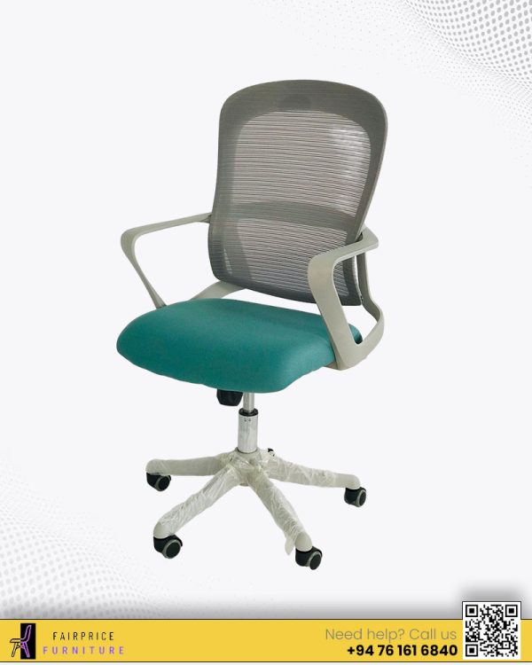 EXECUTIVE MID BACK CHAIR-GREEN OF02-09