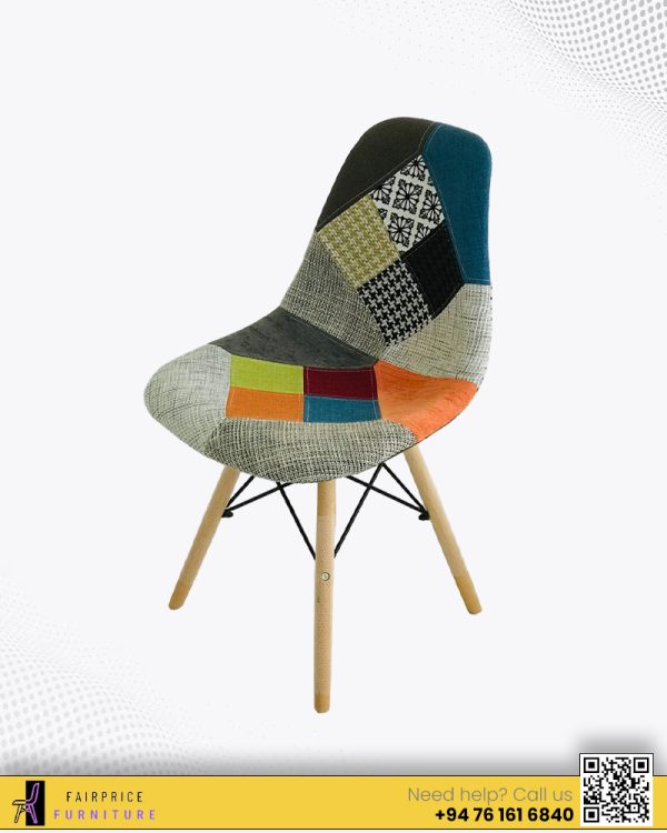 A B C CAFE CHAIR-MULTI COLOR CUSION
