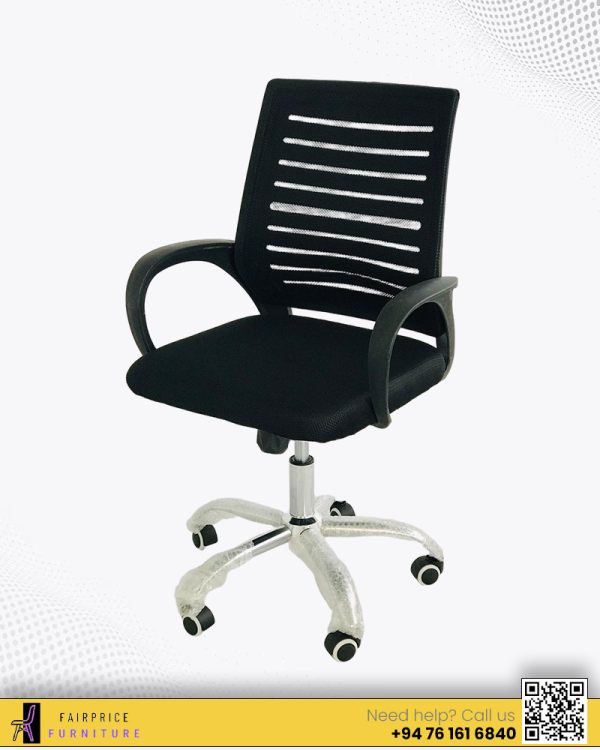 EXECUTIVE CHAIR - BLACK OF02-04