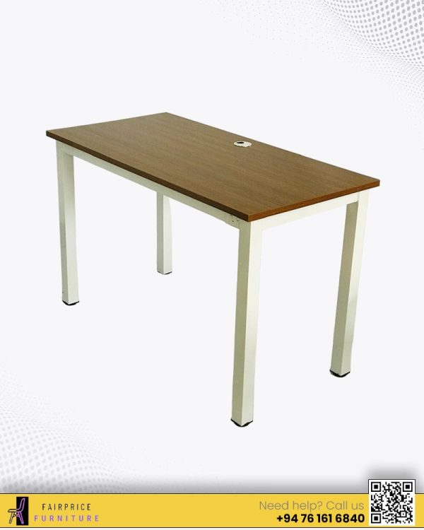 IMPORTED COMPUTOR TABLE -BROWN