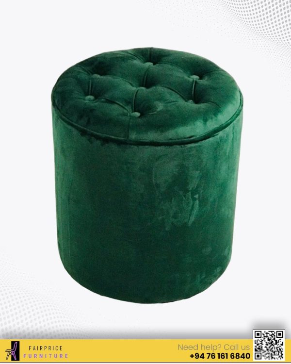 OTTOMANS ROUND - Green