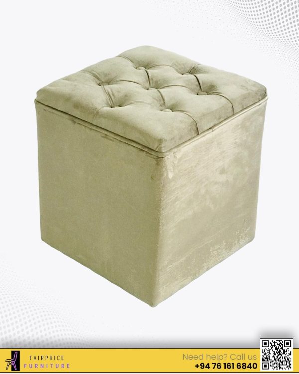 OTTOMANS SQUARE -GRAY