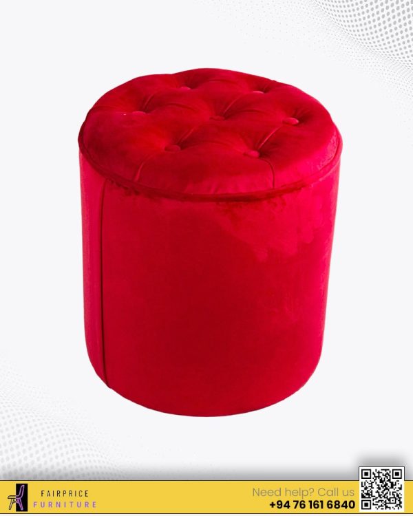OTTOMANS ROUND - PINK