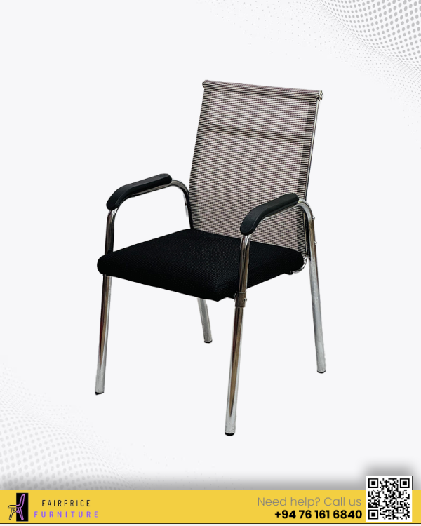 VISITOR CHAIR-BLACK