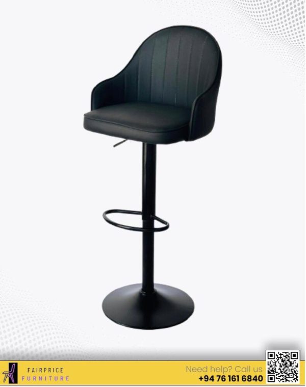 GIZNXBA BAR STOOL-BLACK