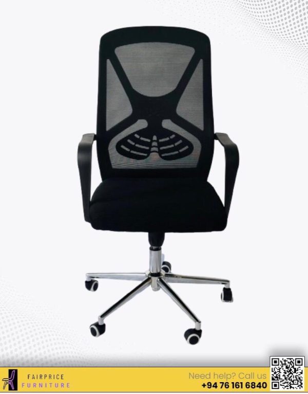 MID BACK EXECUTIVE CHAIR-BLACK